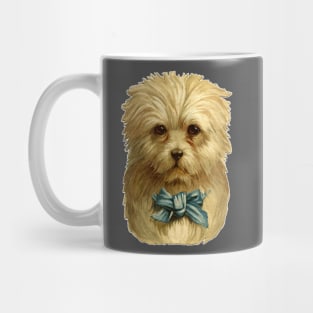 Cute Vintage Dog Illustration / Dog Lover Gift Mug